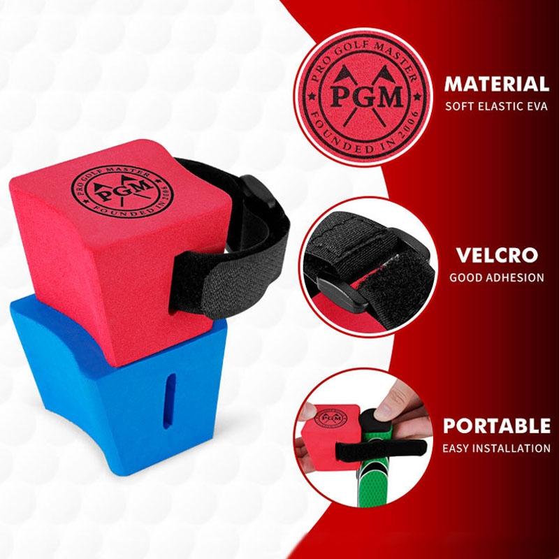 Improve Golf Posture with Putter Wrist Fixer Set - Red