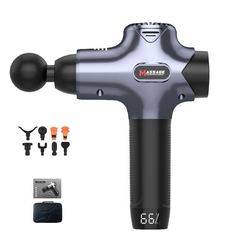 Dark Blue Muscle Vibration Massager - Fitness Massage Gun EZMUSCLE