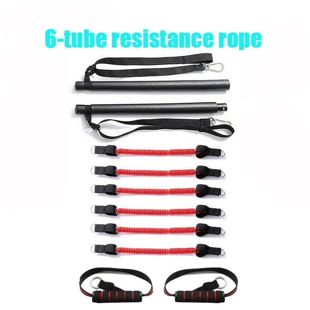 NNEOBA Yoga Resistance Bands Pilates Stick EZMUSCLE